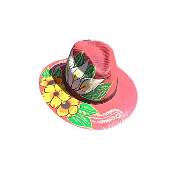 Lona malla horma explorer Pintado a mano Color Rosa - Image 4