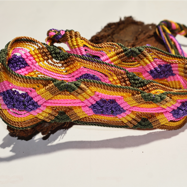 Toquilla Cinto Para Sombrero Tejido Artesanal